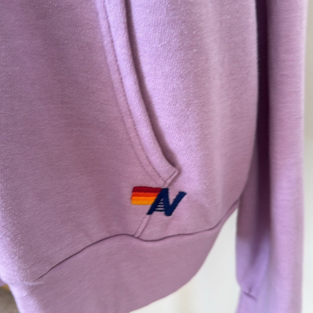 Aviator Nation striped zip up - Picture 3 of 6